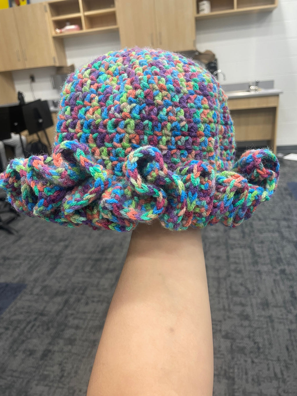 ruffle hats
